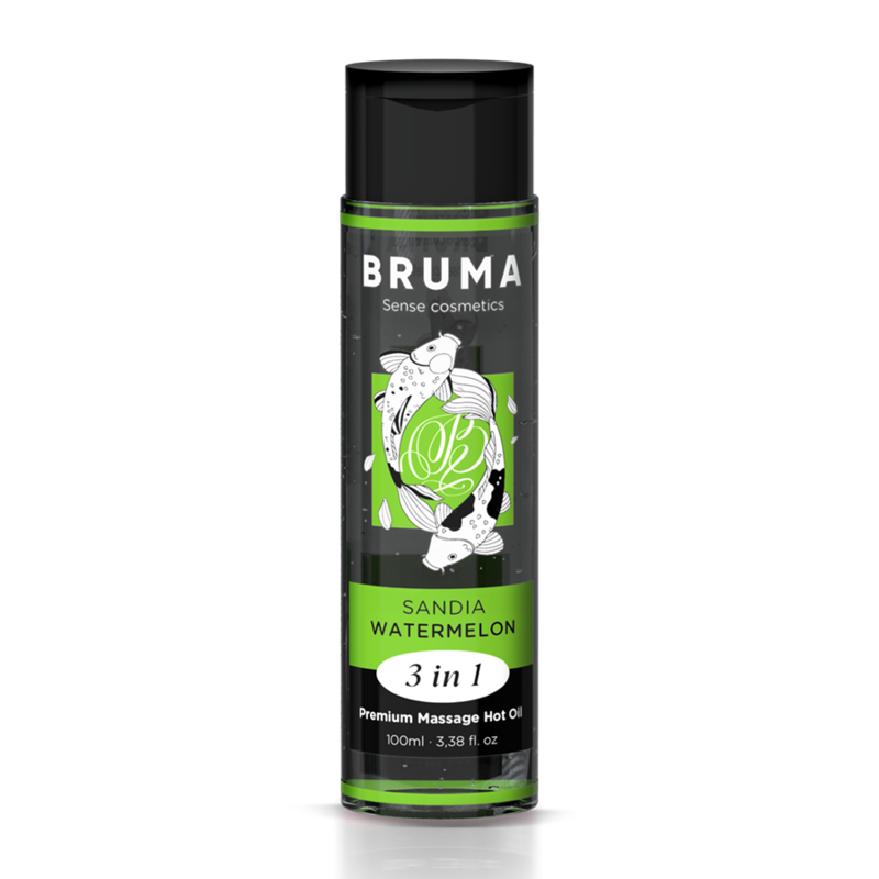 BRUMA - ACEITE DE MASAJE PREMIUM EFECTO CALOR 3 EN 1