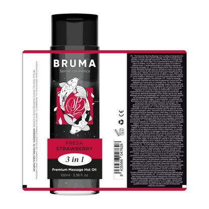 BRUMA - ACEITE DE MASAJE PREMIUM EFECTO CALOR 3 EN 1