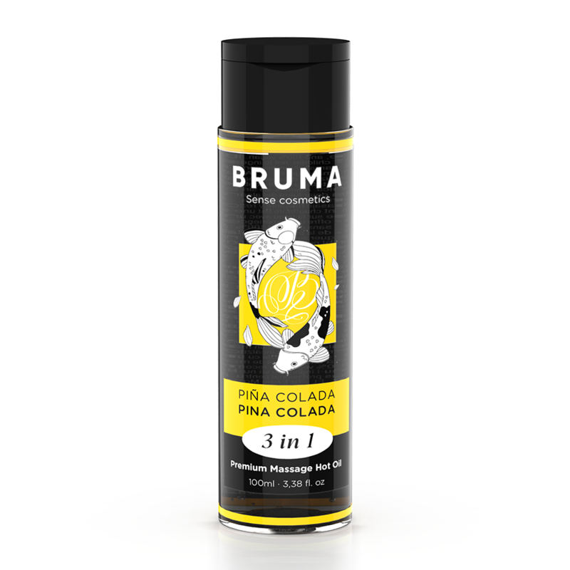 BRUMA - ACEITE DE MASAJE PREMIUM EFECTO CALOR 3 EN 1