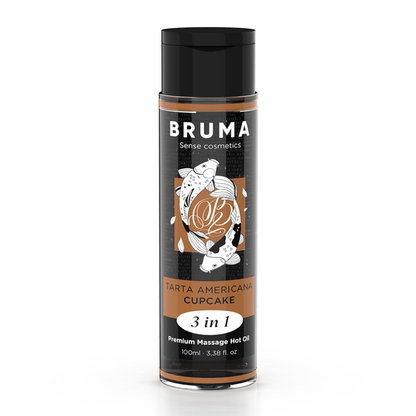 BRUMA - ACEITE DE MASAJE PREMIUM EFECTO CALOR 3 EN 1